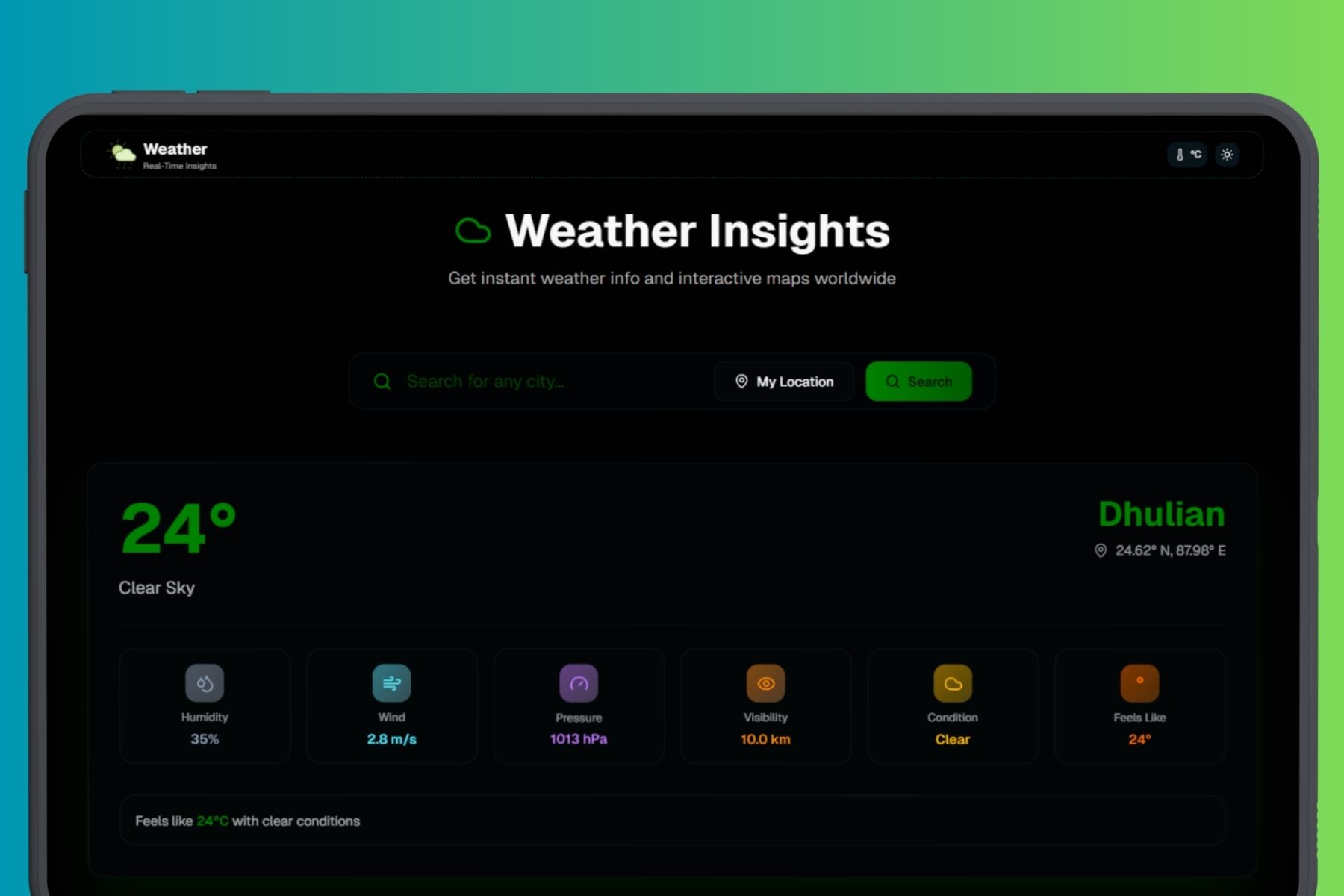 Weather - Slide 3